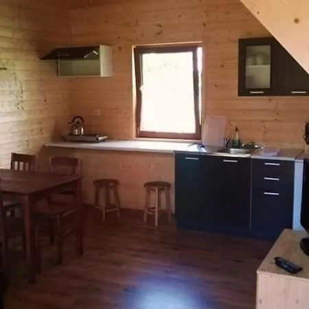 Апартаменты Blockhuette Mit Terrasse, Garten Und Grill Gleznowo